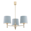 Brilagi - Stangenleuchte MONTE 3xE27/60W/230V blau/gold