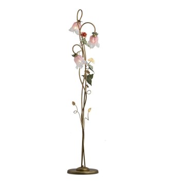 BRILAGI - Stehlampe KATERINA 3xE14/40W/230V mehrfarbig/bronze/Patina