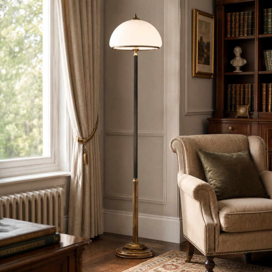 BRILAGI - Stehlampe TAURUS 2xE27/15W/230V Bronze
