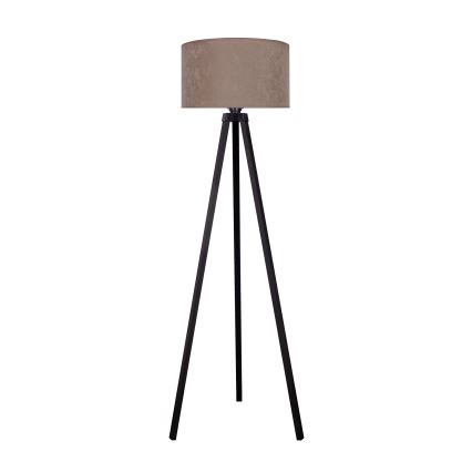 Brilagi - Stehlampe VELVET 1xE27/60W/230V Wenge/Beige