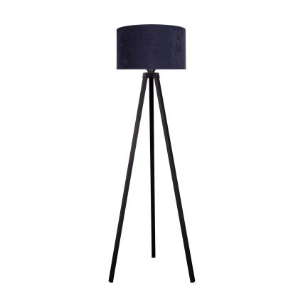 Brilagi - Stehlampe VELVET 1xE27/60W/230V Wenge/Blau