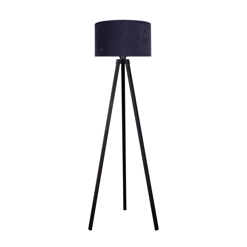 Brilagi - Stehlampe VELVET 1xE27/60W/230V Wenge/Blau