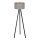 Brilagi - Stehlampe VELVET 1xE27/60W/230V Wenge/Grau