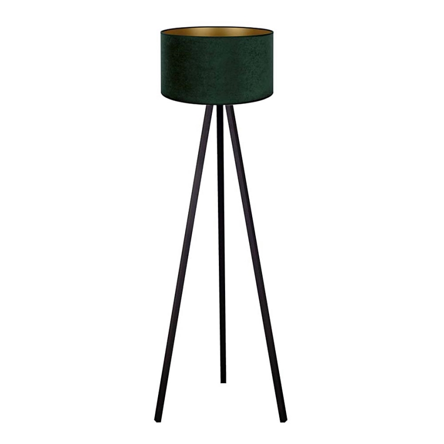 Brilagi - Stehlampe VELVET 1xE27/60W/230V Wenge/Grün