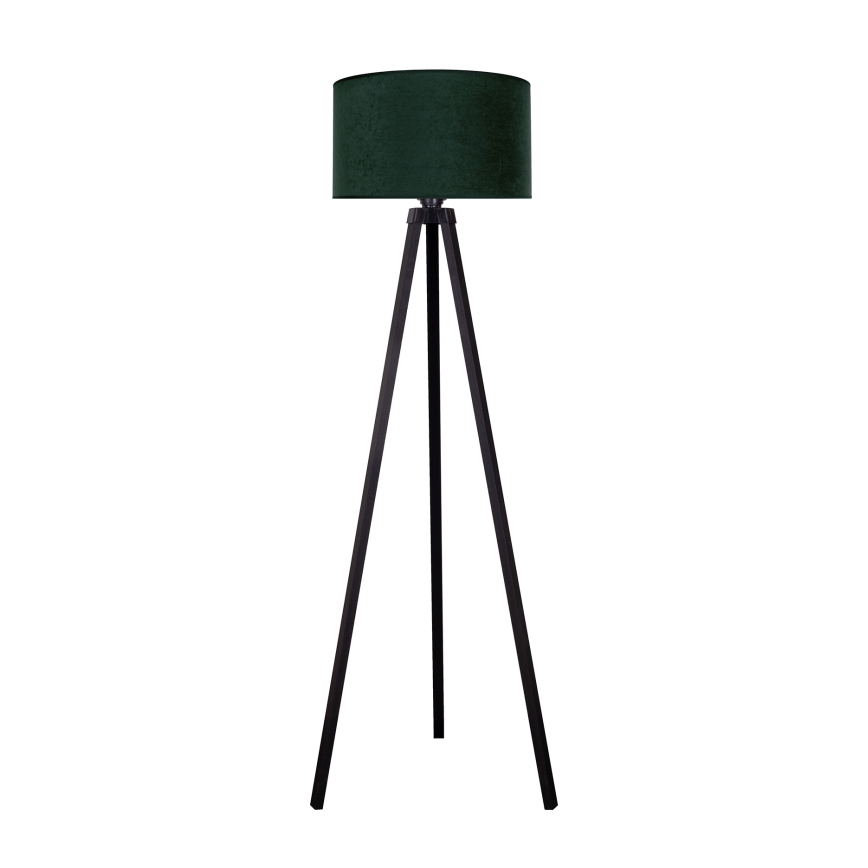 Brilagi - Stehlampe VELVET 1xE27/60W/230V Wenge/Grün