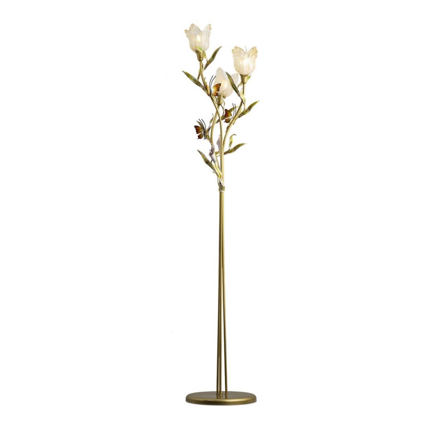BRILAGI - Stehleuchte EDEN 3xE14/40W/230V mehrfarbig/goldfarben