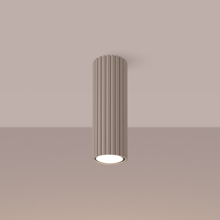 Brilagi - Strahler CRESTO 1xGU10/10W/230V 20 cm taupe