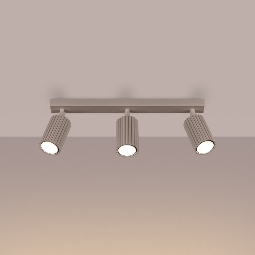 Brilagi - Strahler CRESTO 3xGU10/10W/230V taupe
