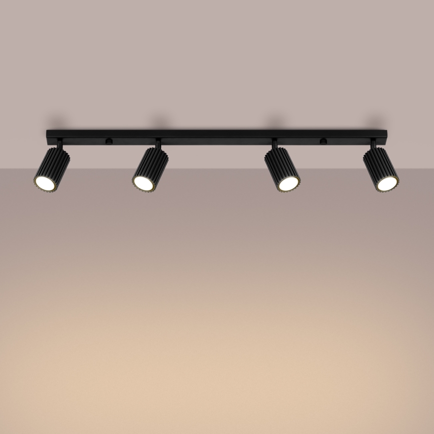 Brilagi - Strahler CRESTO 4xGU10/10W/230V schwarz