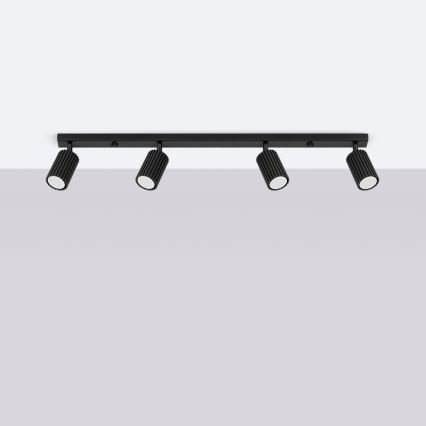 Brilagi - Strahler CRESTO 4xGU10/10W/230V schwarz