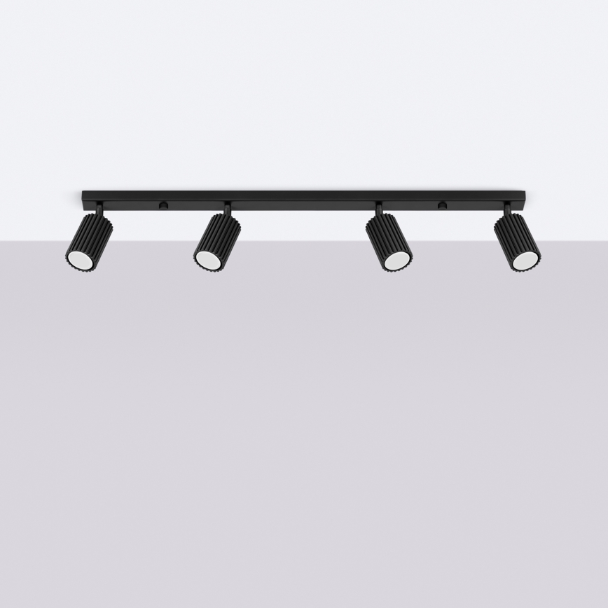 Brilagi - Strahler CRESTO 4xGU10/10W/230V schwarz