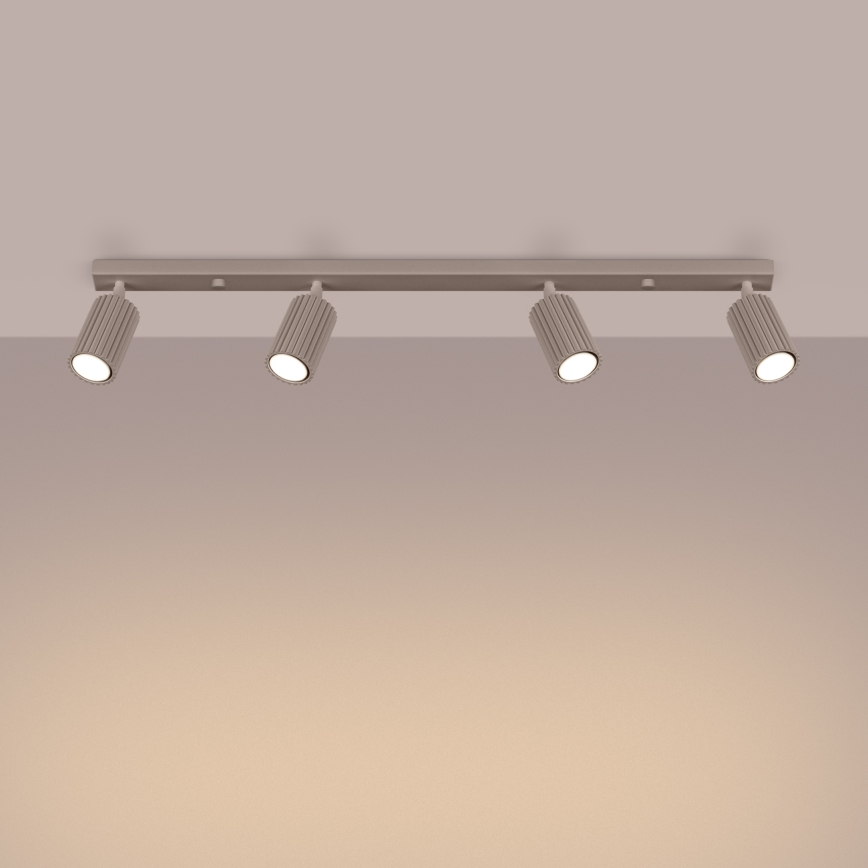 Brilagi - Strahler CRESTO 4xGU10/10W/230V taupe
