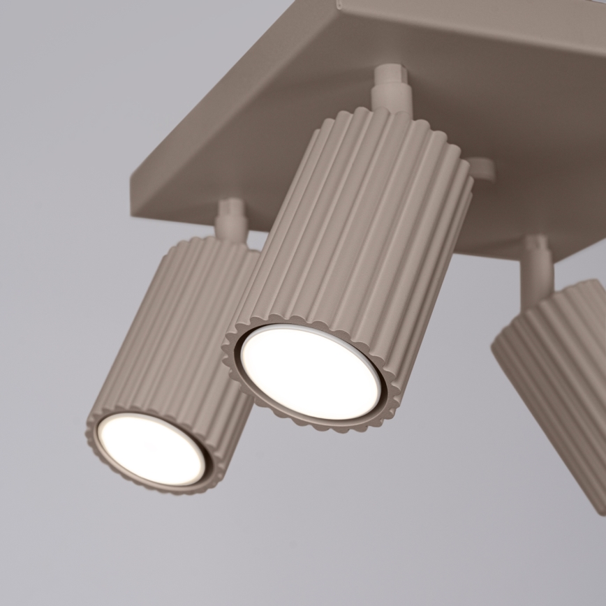Brilagi - Strahler CRESTO 4xGU10/10W/230V taupe