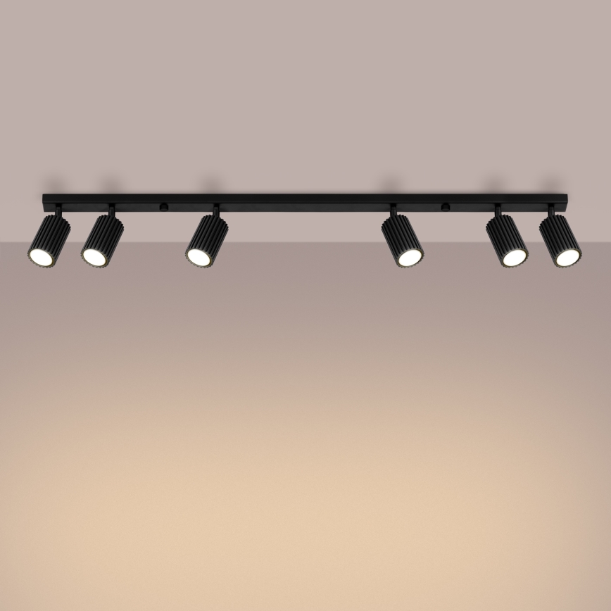 Brilagi - Strahler CRESTO 6xGU10/10W/230V schwarz