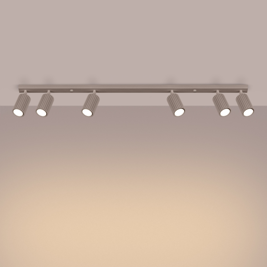 Brilagi - Strahler CRESTO 6xGU10/10W/230V taupe
