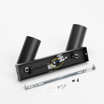 Brilagi - Strahler SELE 2xGU10/30W/230V schwarz/golden
