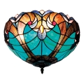 BRILAGI - Tiffany-Buntglas-Deckenleuchte CORAL 2xE27/60W/230V Ø 40 cm