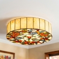 Brilagi - Tiffany-Buntglas-Deckenleuchte JUNGLE 3xE27/60W/230V Ø 40 cm