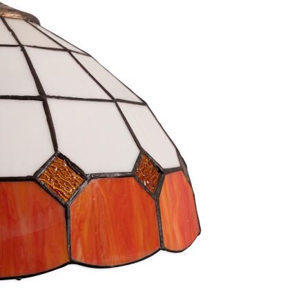Brilagi - Tiffany-Buntglas-Kronleuchter an Kette SIENNA 1xE27/60W/230V Ø 40 cm