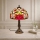 Brilagi - Tiffany-Buntglas-Tischlampe GARLAN 1xE27/40W/230V