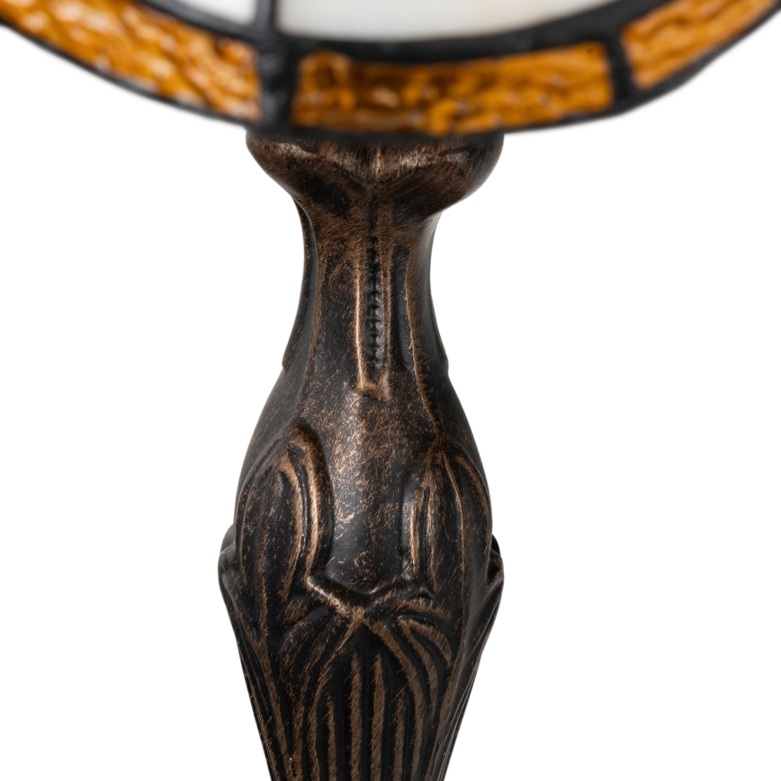 Brilagi - Tiffany-Buntglas-Tischlampe MIRABELLA 1xE27/60W/230V