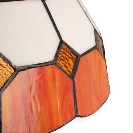 Brilagi - Tiffany-Buntglas-Tischlampe SIENNA 1xE27/60W/230V
