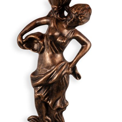 Brilagi - Tiffany-Buntglas-Tischlampe SIENNA 1xE27/60W/230V