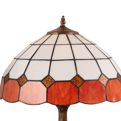 BRILAGI - Tiffany-Buntglas-Tischlampe SIENNA 2xE27/60W/230V