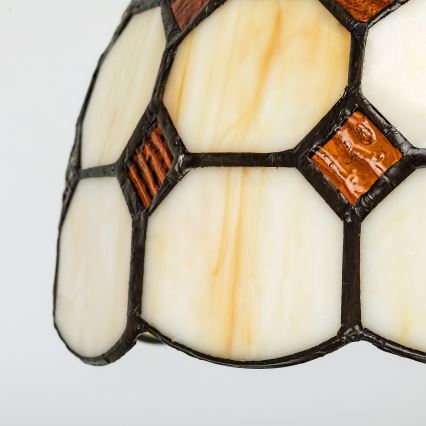 Brilagi - Tiffany-Buntglas-Wandleuchte DORAN 1xE27/40W/230V