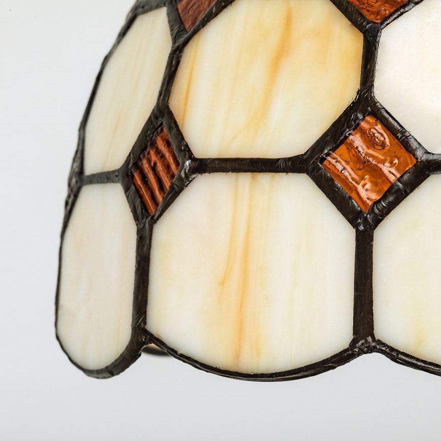 Brilagi - Tiffany-Buntglas-Wandleuchte DORAN 1xE27/40W/230V