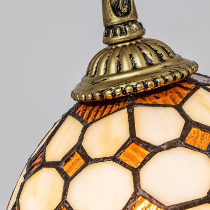 Brilagi - Tiffany-Buntglas-Wandleuchte DORAN 1xE27/40W/230V