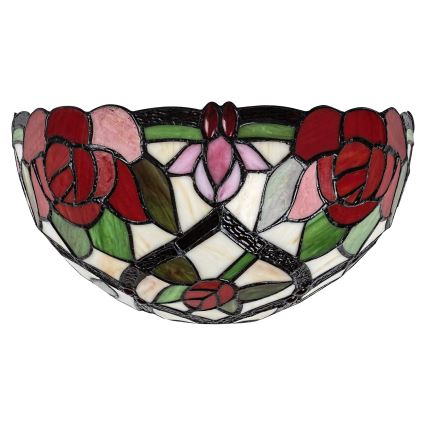 Brilagi - Tiffany Buntglas-Wandleuchte GARLAN 1xE14/40W/230V