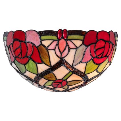 Brilagi - Tiffany Buntglas-Wandleuchte GARLAN 1xE14/40W/230V