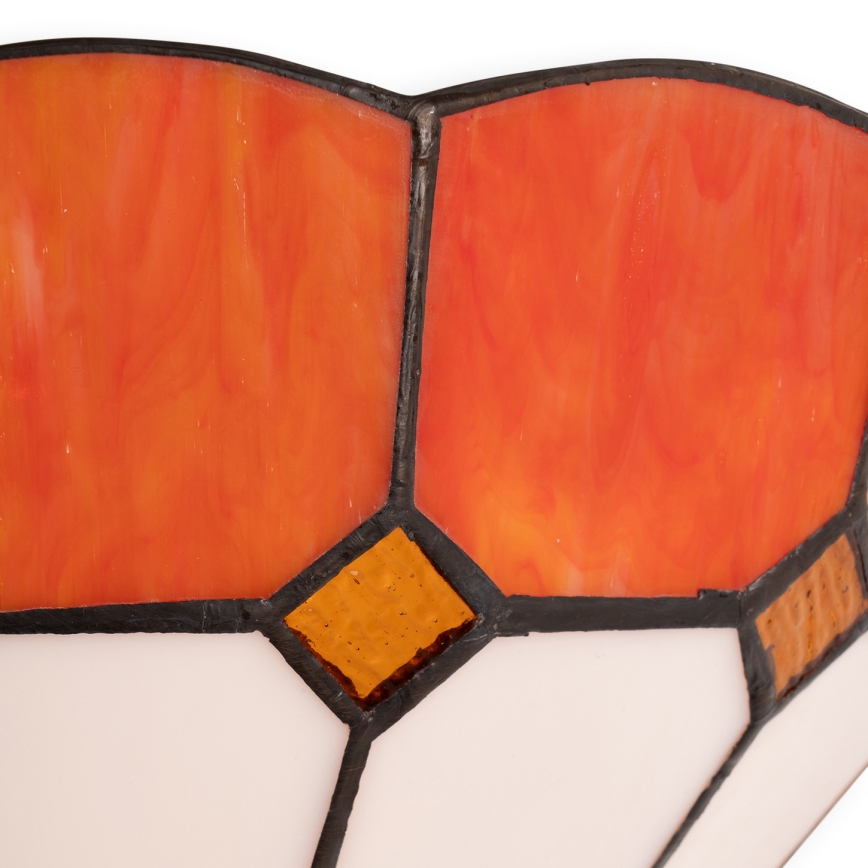 Brilagi - Tiffany-Buntglas-Wandleuchte SIENNA 1xE14/40W/230V