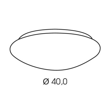 Brilagi - Tiffany-Deckenleuchte FOLIA 2xE27/60W/230V Ø 40 cm
