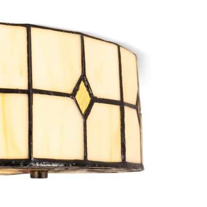 Brilagi - Tiffany-Glas-Deckenleuchte FOLIA 3xE27/60W/230V Ø 40 cm