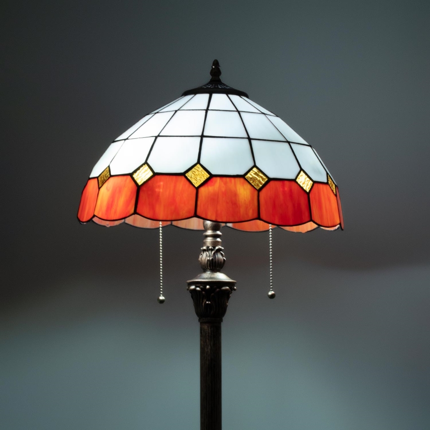 Brilagi - Tiffany-Stehlampe SIENNA 2xE27/60W/230V