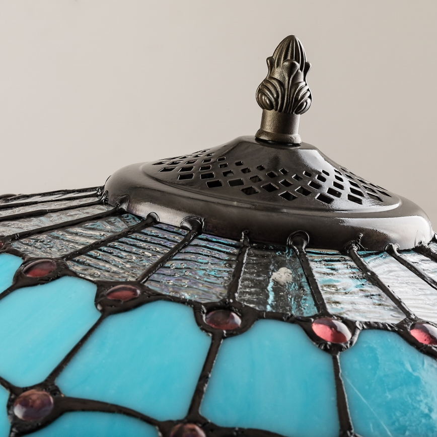 Brilagi - Tiffany-Stehleuchte LORAS 2xE27/60W/230V