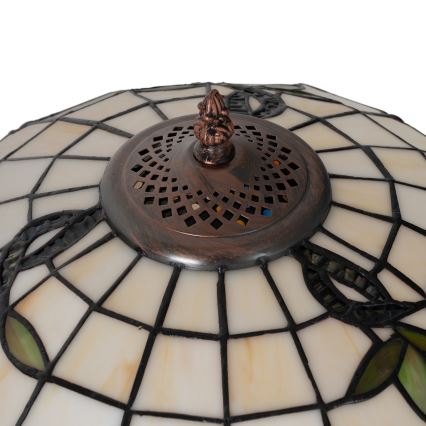 Brilagi - Tiffany-Tischlampe JUNGLE 2xE27/60W/230V