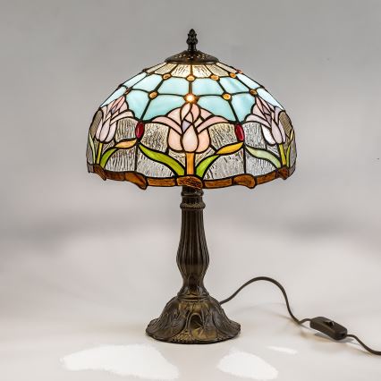Brilagi - Tiffany-Tischlampe LORAS 1xE27/40W/230V