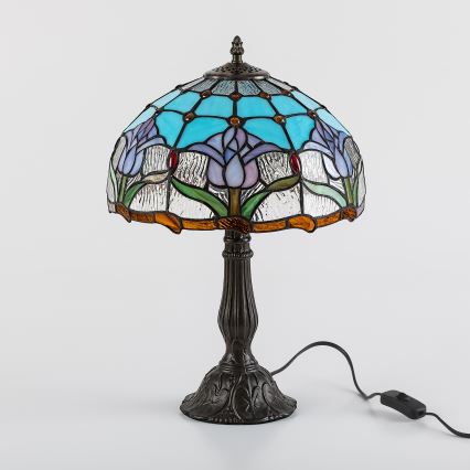 Brilagi - Tiffany-Tischlampe LORAS 1xE27/40W/230V
