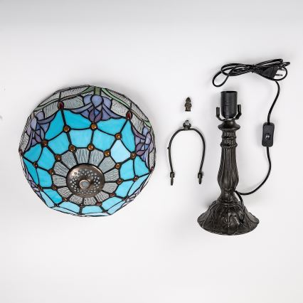 Brilagi - Tiffany-Tischlampe LORAS 1xE27/40W/230V