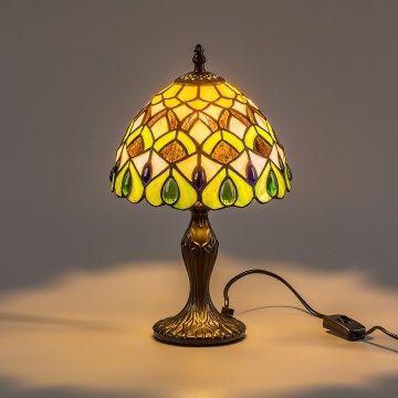 Brilagi - Tiffany-Tischlampe MARGARET 1xE14/40W/230V