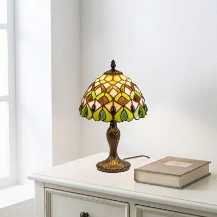 Brilagi - Tiffany-Tischlampe MARGARET 1xE14/40W/230V