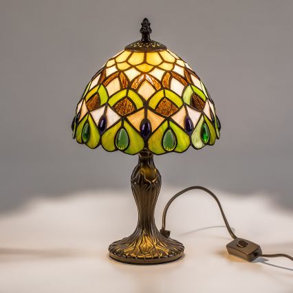 Brilagi - Tiffany-Tischlampe MARGARET 1xE14/40W/230V
