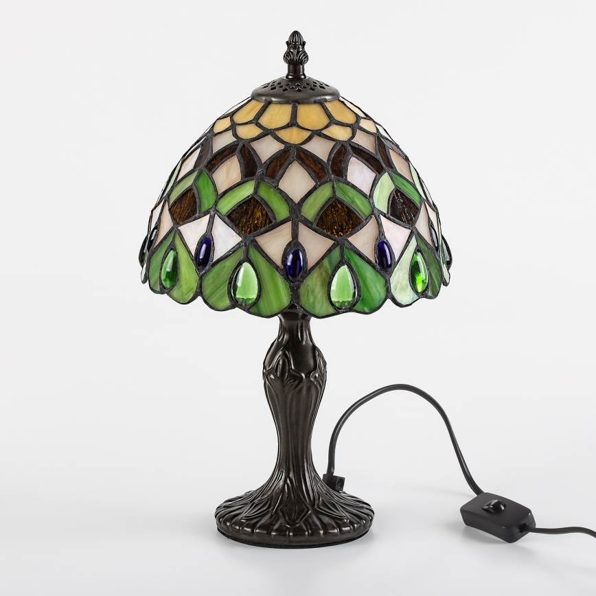 Brilagi - Tiffany-Tischlampe MARGARET 1xE14/40W/230V