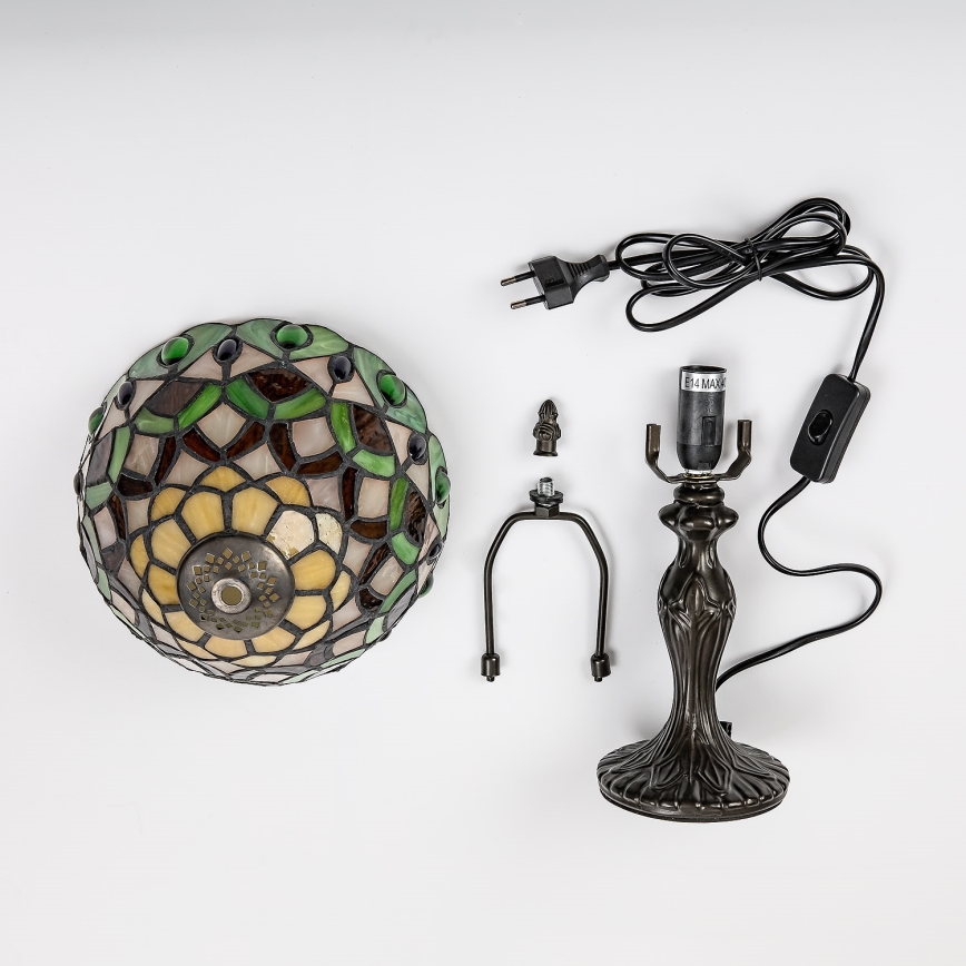 Brilagi - Tiffany-Tischlampe MARGARET 1xE14/40W/230V