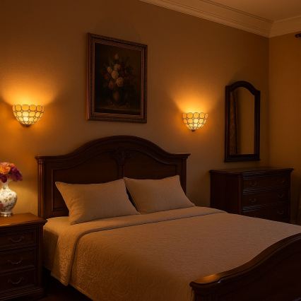 Brilagi - Tiffany-Wandleuchte DORAN 1xE14/40W/230V