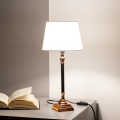 BRILAGI - Tischlampe CERIA 1xE14/40W/230V Ø 20,5 cm schwarz/kupferfarben/weiß