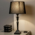 Brilagi - Tischlampe CERIA 1xE27/60W/230V Ø 30 cm braun/schwarz